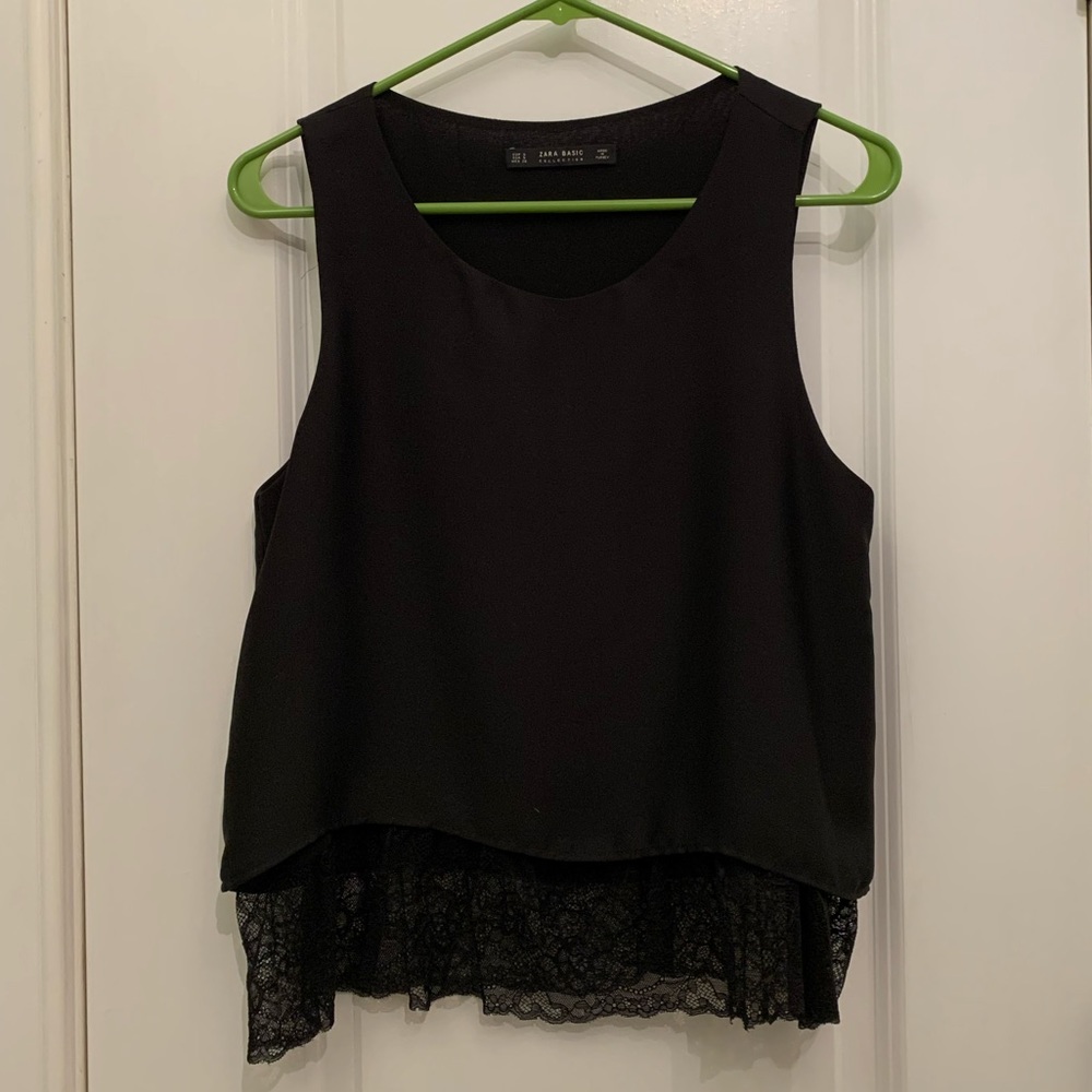 Satin Zara Top, fully lined